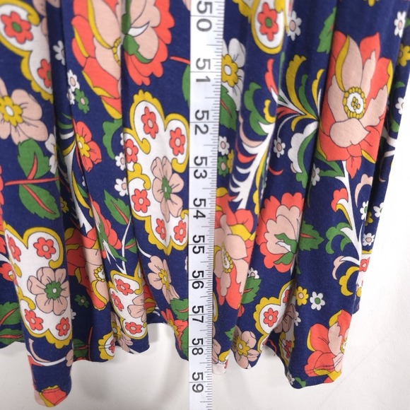 Boden Georgia US 10R Jersey Sleeveless Stretch V-Neck Floral Maxi Dress J0152 - Picture 6 of 11